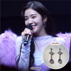 [Red Velvet Irene Earrings] Violet Spell Earrings