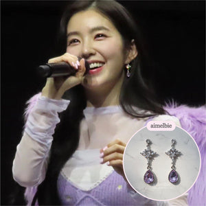 [Red Velvet Irene Earrings] Violet Spell Earrings