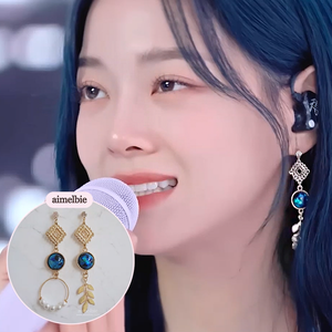 [Kim Sejeong Earrings] The Ancient Blue Planet Earrings