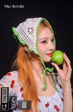 Load image into Gallery viewer, [Hearts2Hearts Yuha Earrings] Coquette Laced Ribbon and Heart Huggies earrings