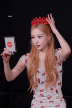 Load image into Gallery viewer, [Hearts2Hearts Yuha Earrings] Coquette Laced Ribbon and Heart Huggies earrings