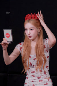 [Hearts2Hearts Yuha Earrings] Coquette Laced Ribbon and Heart Huggies earrings
