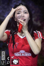 Load image into Gallery viewer, [Red Velvet Irene Necklace] Coquette Ribbon and Heart Locket Pearl Choker - Silver Color