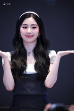 Load image into Gallery viewer, [Red Velvet Irene Necklace] Coquette Ribbon and Heart Locket Pearl Choker - Silver Color