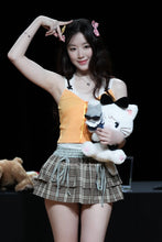 Load image into Gallery viewer, [NMIXX Sullyoon Necklace] Melting Metalic Heart Semi Choker Necklace