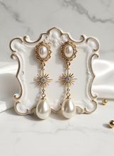 Load image into Gallery viewer, [IVE Wonyoung Earrings] Minerva Earrings - Gold Color