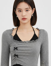 Load image into Gallery viewer, [Hearts2Hearts Ian Earrings] Diamond Ring Huggies Earrings - Silver Color