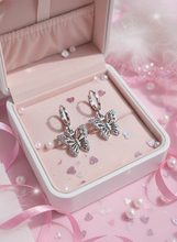 Load image into Gallery viewer, [ITZY Yuna Earrings] The Little Butterfly Huggies Earrings