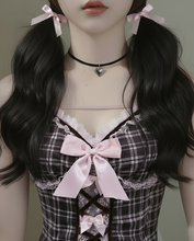 Load image into Gallery viewer, [Aespa Winter Choker] Vintage Heart Locket Choker - Silver ver.