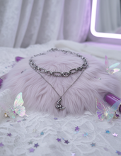 Load image into Gallery viewer, [Baby Monster Rora Necklace] Balletcore Moon Layered Necklace