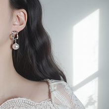 Load image into Gallery viewer, [Aespa Winter Earrings] Judy Earrings - Silver
