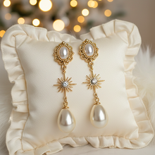 Load image into Gallery viewer, [IVE Wonyoung Earrings] Minerva Earrings - Gold Color