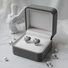 Load image into Gallery viewer, [NMIXX Kyujin Earrings] Supernova Heart Earrings - Silver Color