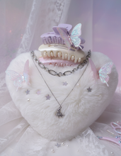 Load image into Gallery viewer, [Baby Monster Rora Necklace] Balletcore Moon Layered Necklace