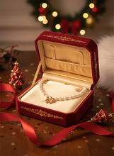 Load image into Gallery viewer, Adorable Ribbon Pearl Choker - Gold Color