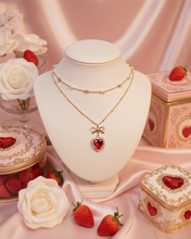 Load image into Gallery viewer, Red Heart Princess Layered Necklace
