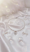 Load image into Gallery viewer, [IVE Gaeul, IDLE Shuhua, Choi Yena Necklace] Baby Angel Pearl Choker - Silver ver.