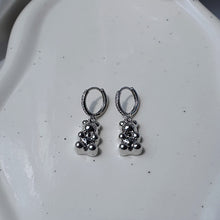Load image into Gallery viewer, Metalic Gummy Bear Huggies Earrings