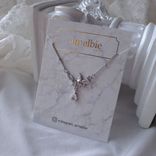 Load image into Gallery viewer, [fromis_9 Baek Jiheon Necklace] Moonlight Teardrops Semi Choker Necklace