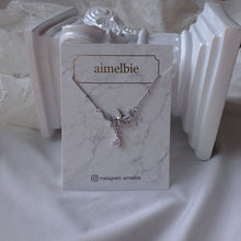 Load image into Gallery viewer, [fromis_9 Baek Jiheon Necklace] Moonlight Teardrops Semi Choker Necklace