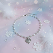 Load image into Gallery viewer, [IVE Gaeul, IDLE Shuhua, Choi Yena Necklace] Baby Angel Pearl Choker - Silver ver.