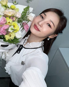 Diamond Pearl Earrings - Silver (Weeekly Jihan Earrings)