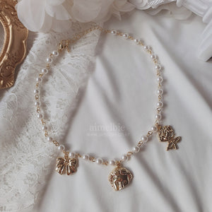 Darling Venus Pearl Choker Necklace