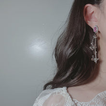 Load image into Gallery viewer, Dreamy Flower Perfume Earrings - Pink