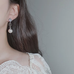 Flora Earrings - Silver ver.