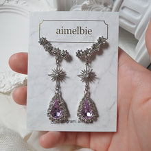 Load image into Gallery viewer, Stellar Elf Earrings - Violet (Kep1er Mashiro Earrings)