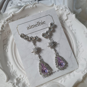 Stellar Elf Earrings - Violet (Kep1er Mashiro Earrings)