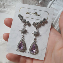 Load image into Gallery viewer, Stellar Elf Earrings - Violet (Kep1er Mashiro Earrings)