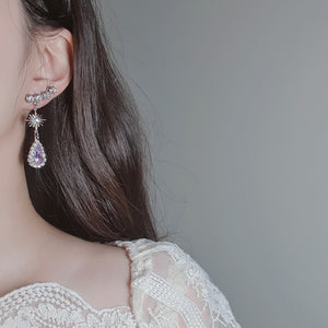 Stellar Elf Earrings - Violet (Kep1er Mashiro Earrings)