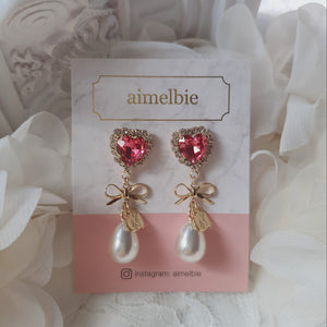 Lovely Lady Earrings - Rosepink