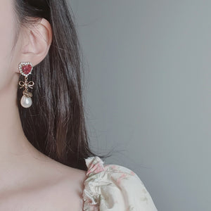 Lovely Lady Earrings - Rosepink