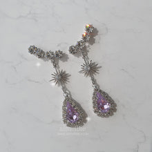 Load image into Gallery viewer, Stellar Elf Earrings - Violet (Kep1er Mashiro Earrings)