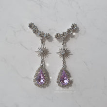 Load image into Gallery viewer, Stellar Elf Earrings - Violet (Kep1er Mashiro Earrings)