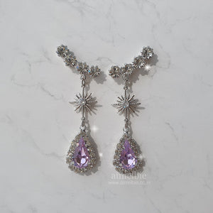 Stellar Elf Earrings - Violet (Kep1er Mashiro Earrings)