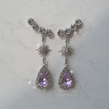 Load image into Gallery viewer, Stellar Elf Earrings - Violet (Kep1er Mashiro Earrings)