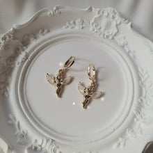 Load image into Gallery viewer, Baby Angel Huggies Earrings - Gold ver.