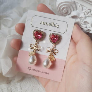 Lovely Lady Earrings - Rosepink