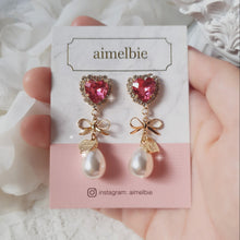 Load image into Gallery viewer, Lovely Lady Earrings - Rosepink