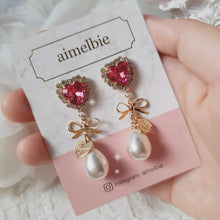 Load image into Gallery viewer, Lovely Lady Earrings - Rosepink