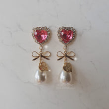 Load image into Gallery viewer, Lovely Lady Earrings - Rosepink