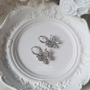 [Aespa Karina Earrings] Butterfly Fairy Huggies Earrings