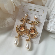 Load image into Gallery viewer, Lovely Antique Cherub Earrings