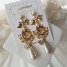 Load image into Gallery viewer, Lovely Antique Cherub Earrings