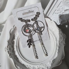Load image into Gallery viewer, [Aespa Winter Earrings] Elf of The Night Forest Earrings