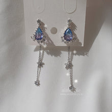 Load image into Gallery viewer, Magical Midnight Teardrops Earrings