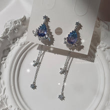 Load image into Gallery viewer, Magical Midnight Teardrops Earrings